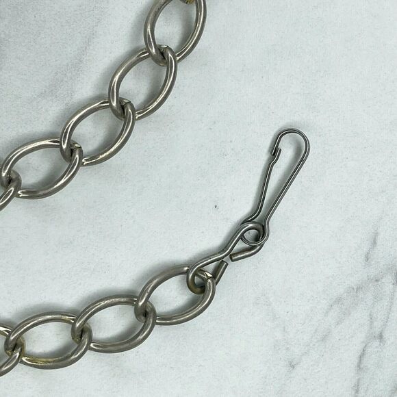 Silver Tone George Washington Coin Belly Body Chain Link Belt Size XS Small S - Picture 12 of 12